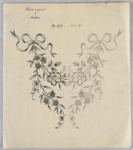 Dessin, Dessins pour broderie, vers 1890 - Unknown